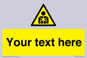 Custom Warning substance or mixture presenting a health hazard